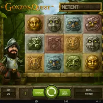 BassBet - Gonzo's Quest Slot Game - Avalanche Feature