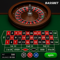 BassBet - Roulette Table Game - European Wheel