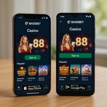 BassBet Casino - Browser-Based Mobile Platform - iOS Android Schweiz